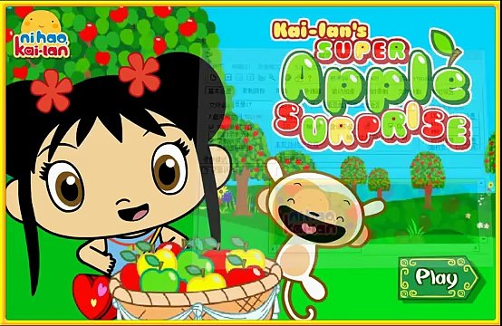 Ni Hao Kai Lan Game Video - Kai-lans Super Apple Surprise Episode - NickJr Nickelodeon Ga