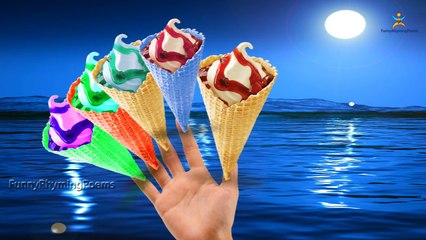 Дети конус крем Семья палец для лед песни 3d | |