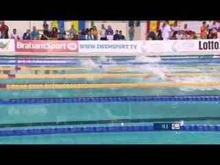 Men's 100m freestyle S7 | Heat 2 | 2014 IPC Swimming European Championships Eindhoven