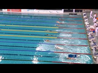 Men's 100m freestyle S6 | Final | 2014 IPC Swimming European Championships Eindhoven