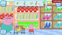 Peppa Pig Grocery Shopping Daddy Pig With George Go Shopping | Peppa in the Supermarket