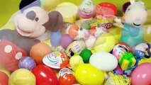 Play Doh Eggs Surprise Eggs Easter Eggs Peppa Pig Mickey Mouse Marvel Heroes Cars 2 Surprise Eggs