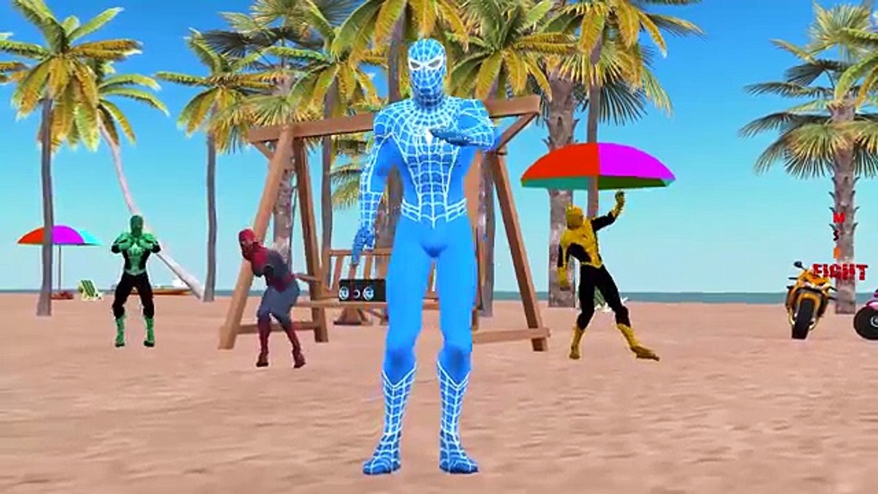 Frozen Elsa SpiderGirl Hulk Spiderman Vs Killer Clown Venom Joker Funny Animals Attacks Su