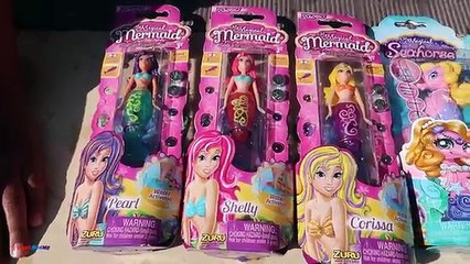 ORBEEZ POOL!! Kids Swimming With Magical Mermaids & Seahorse Surprise Toy Opening