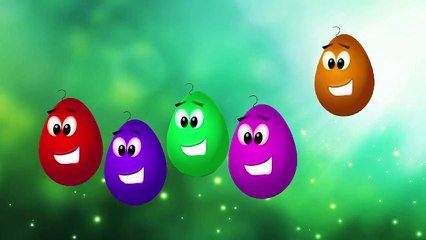 The Finger Family Easter Egg Cake Pops Family Nursery Rhyme | Easter Finger Family Songs