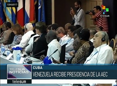 Venezuela asume presidencia de Asociación de Estados del Caribe