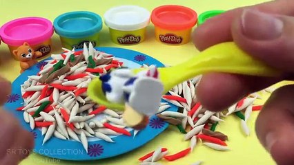 Play Doh Sweet Dessert Food Surprise Toys Shopkins and very cute Toys