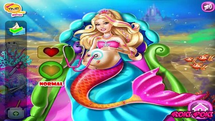 BARBIE SIRENA EMBARAZADA EN EL HOSPITAL! - BARBIE MERMAID PREGNANT!