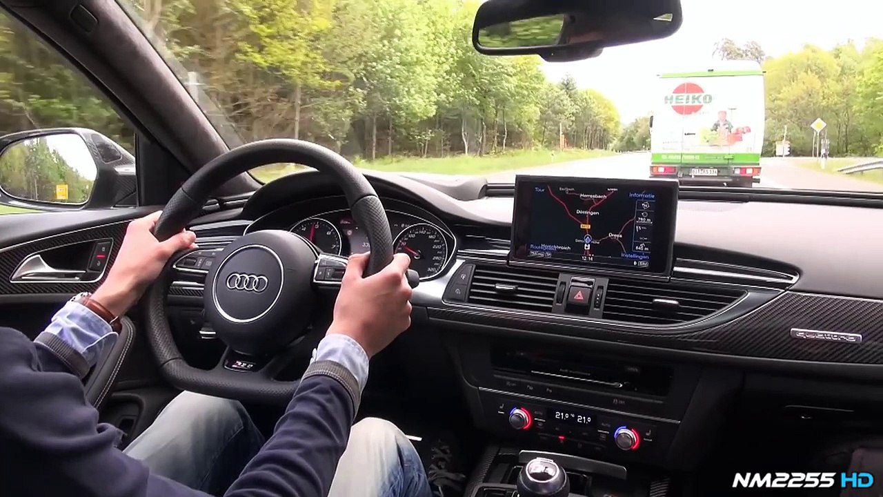 Audi RS6 C7 OnBoard Accelerations and Exhaust Revs