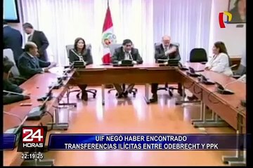 UIF negó haber encontrado transferencias ilícitas entre Odebrecht y PPK