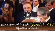 Asif Zardari flirting with Female Reporter in Dubai