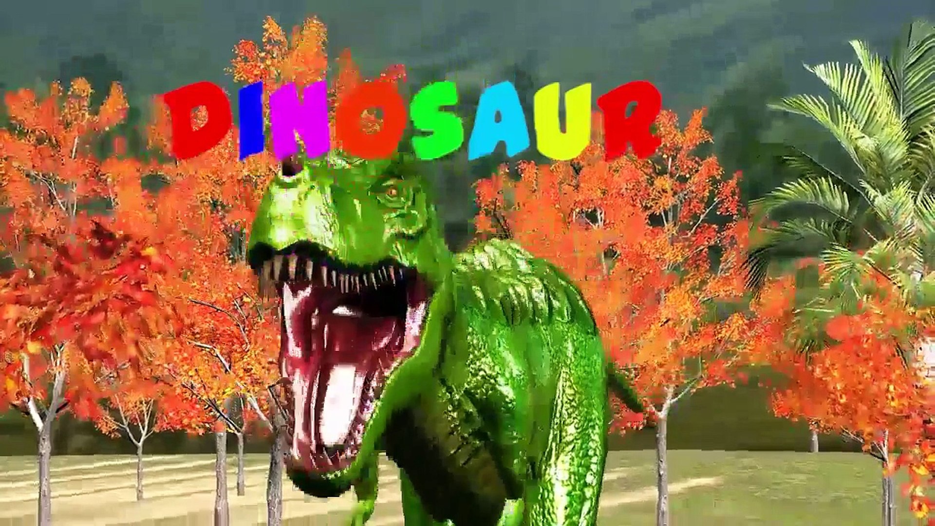 Животные мультфильм палец Семья рифмы