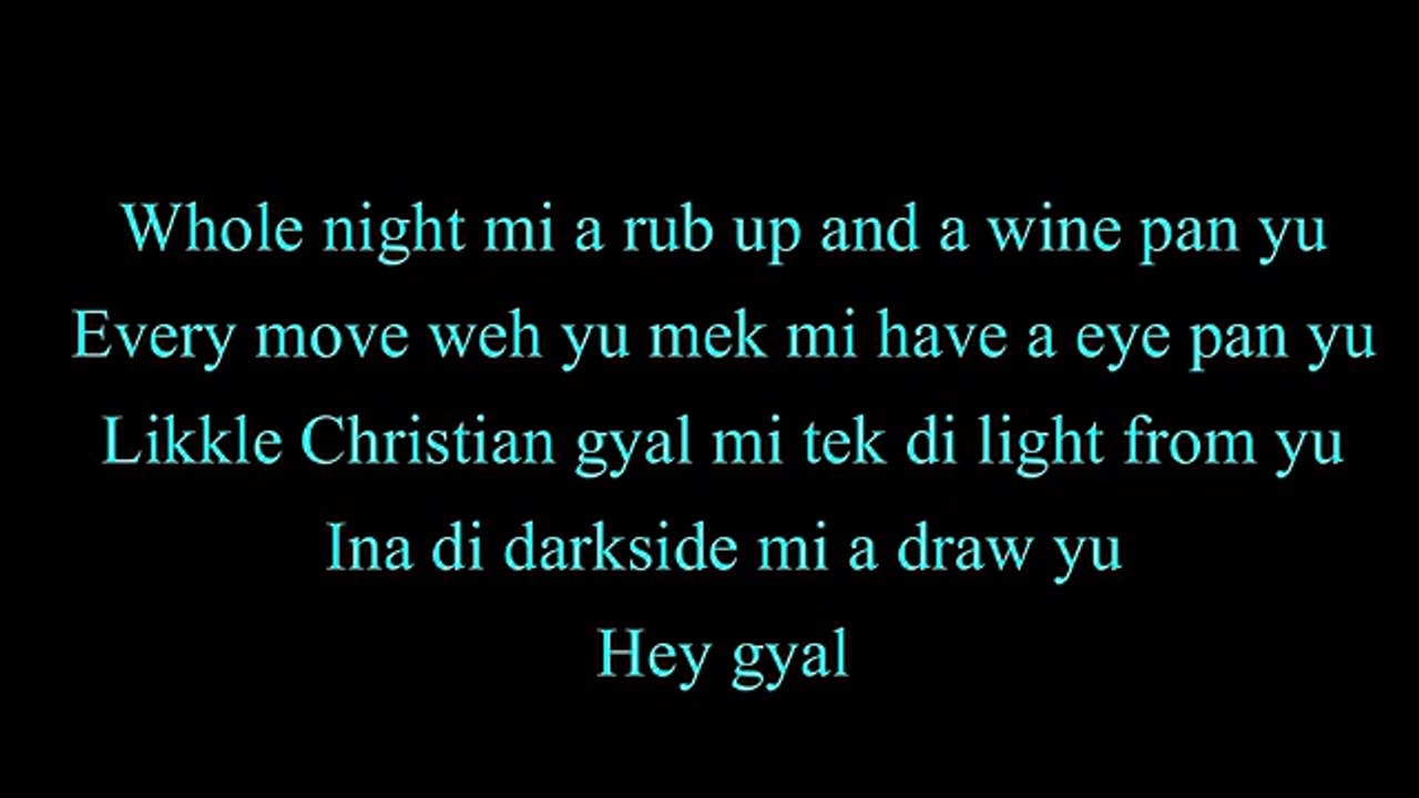 Right Back - Konshens (Lyrics)