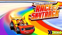 И полыхать для игра Дети машины монстр Гонка в skytrack