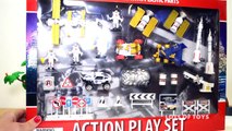 Action Play Set Space with Rockets Spaceships Satellites Rovers and NASA Astronauts