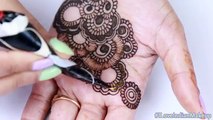 easy mehndi design for beginners  Latest and Easy Mehndi Tattoo For Hands Step by Step Video