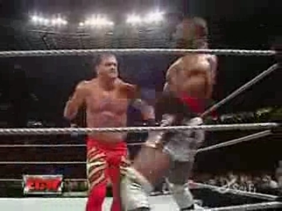 Ecw 12 06  benoit & cm punk vs marcus cor von & elijah burke