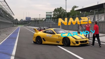 6x Ferrari 599XX EVOs on Track with EPIC Sounds!