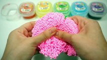 Learn Colors Chocolate Candy Ball Surprise Toys DIY Colors Foam Clay Slime-nOCPb8lWYI4