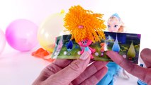 Elsa Balloon Popping Surprise Toys - Colorful Balloons filled Shopkins, Trolls, MLP Jamie