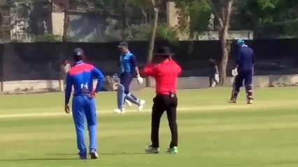 DHONI and TIWARY BATTING JHARKHAND VS HYDERABAD (VIZAY HZARE TROPHY)