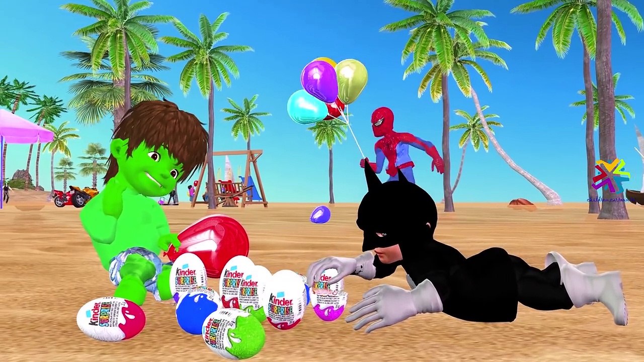 Frozen Elsa Vs Killer Clown Hulk Spiderman Joker Magic Giant Spider Venom Scream Funny Sup