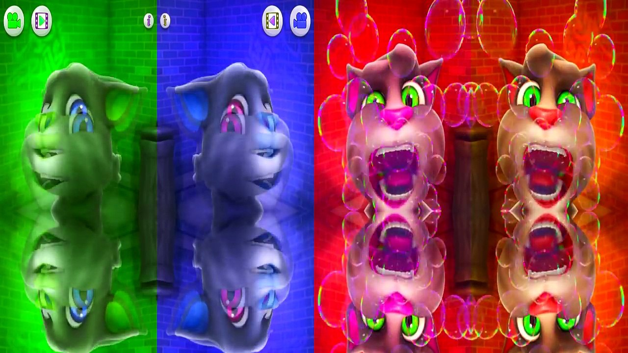 Learn Colors with Talking Tom Colours For Kids Children Toddlers - Nursery Rhymes - Twinkl