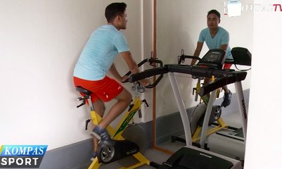 Jelang Formula 4 Tiongkok, David Sitanala Latihan Fisik
