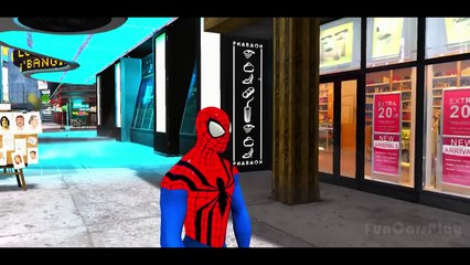 Spiderman Smash Batman, Superman, Hulk Superheros McQueen Cars w Children Nursery Rhyme wi