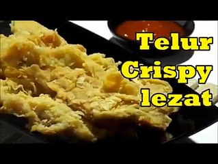 Video Masakan - Inilah cara mudah membuat telur crispy...