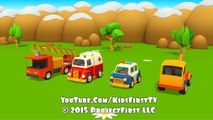 Vehicles for kids.  Car cartoon.  Learn vehicles  with cars & trucks  on #KidsFirstTV.-2DpBOMAsk_0