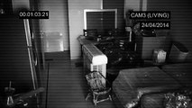 Ghost caught on tape in the basement - Ghost caught on CCTV camera