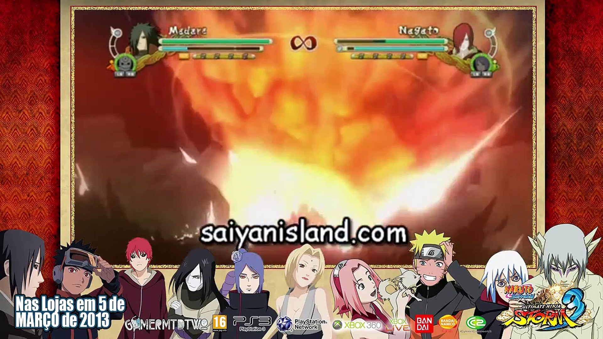 ⁣3. Игры Наруто ниндзя Корабельная пудра Буря Учиха против Мадара Нагато Edo Tensei