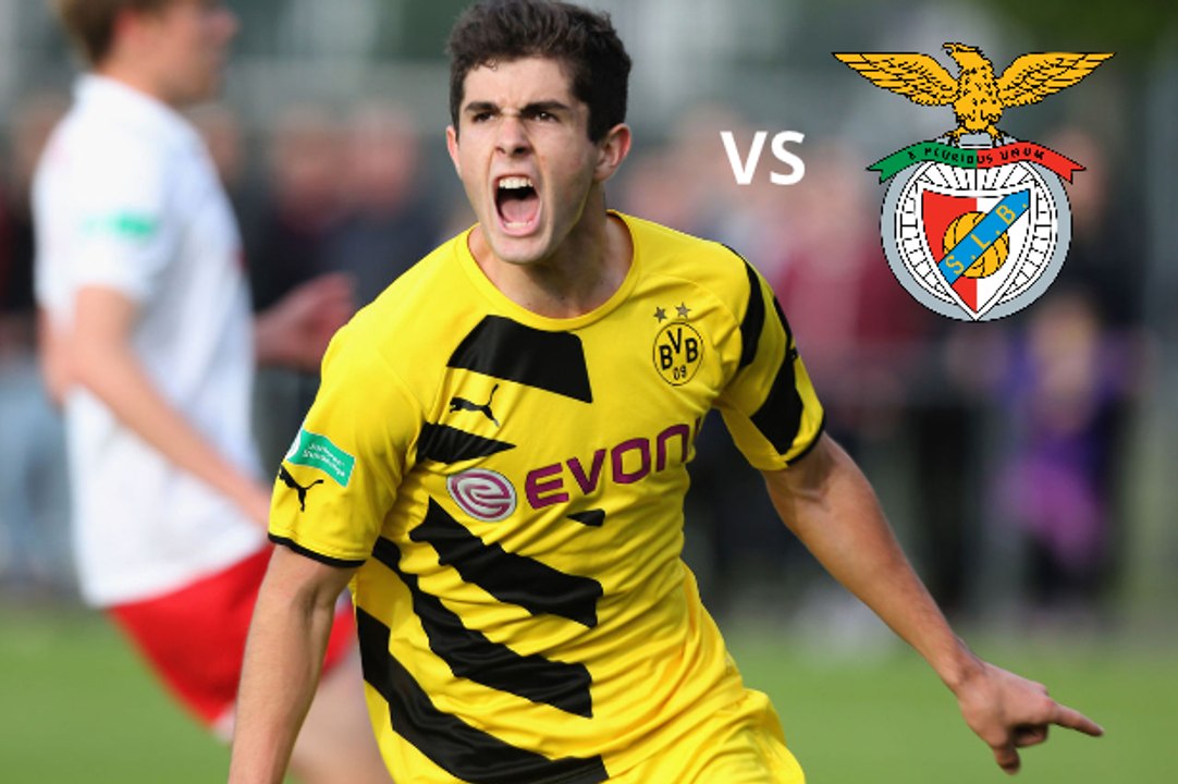 Christian Pulisic VS Benfica UCL 16/17 (H) [8.3.2017]