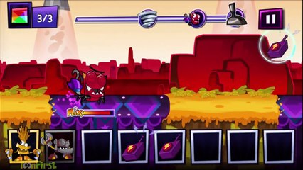 Mixels Rush: Final Boss Level infernite Land - Cartoon Network Games