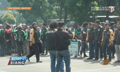 Ojek Online dan Sopir Angkot Piknik Bareng Polisi