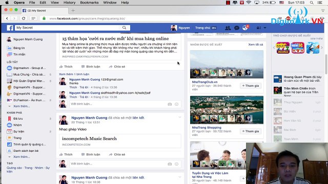 Thủ thuât siêu nhỏ giúp người dùng facebook nhớ đến website - thương hiệu của bạn