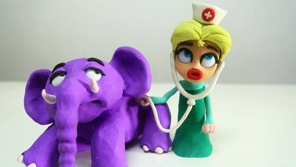 Slime Dog! Elsa Washers Her Puppy by Accident Disney Frozen Stop Motion Animation-0ED