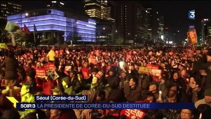 Corée du Sud : la présidente officiellement destituée