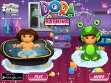 Baby Hazel Sibling Trouble - Nanny Babysitting Baby Game Episode - Dora the Explorer