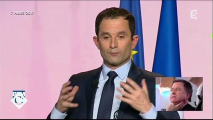 "C à Vous" : la nouvelle punchline de Benoît Hamon contre Emmanuel Macron (Vidéo)