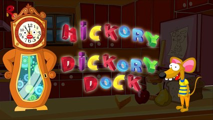 Hickory Dickory Dock | Nursery Rhymes Compilation | YouTube Nursery Rhymes from Dave and A