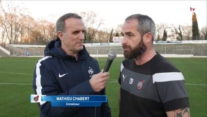 Interview de Mathieu Chabert l'entraineur de Béziers