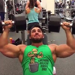 Arms exercise for body builders