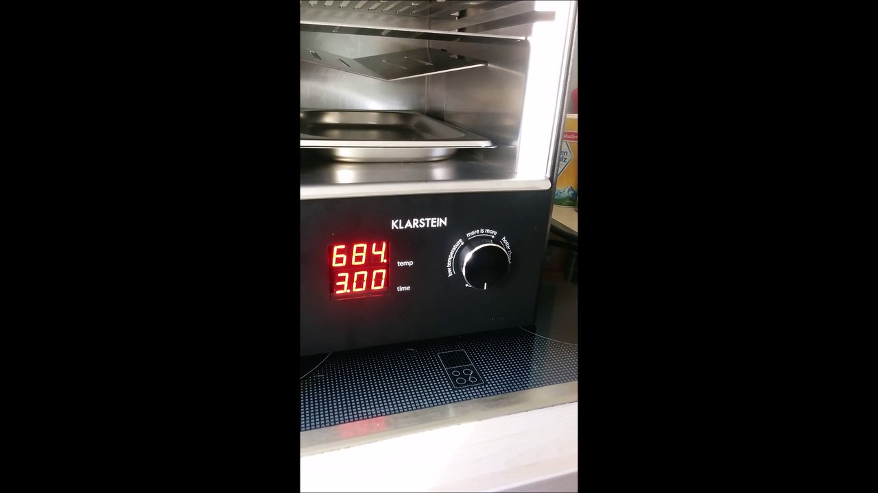 Aufheizen bis 850 °C