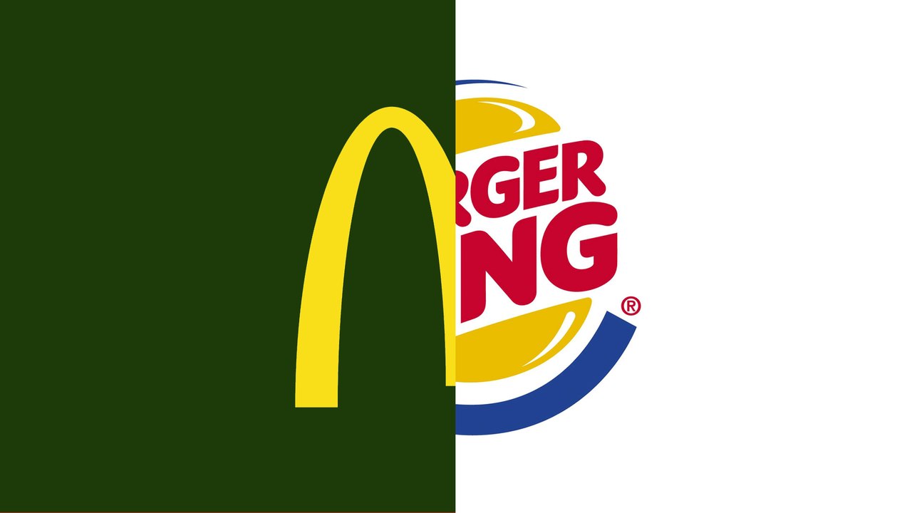 McDonald's vs Burger king Compilation Pubblicità