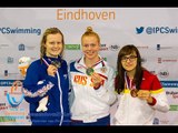 Women's 200m individual medley SM12 | Victory Ceremony | 2014 IPC Swimming European Championships