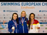 Women's 100m freestyle S9 | Victory Ceremony | 2014 IPC Swimming European Championships