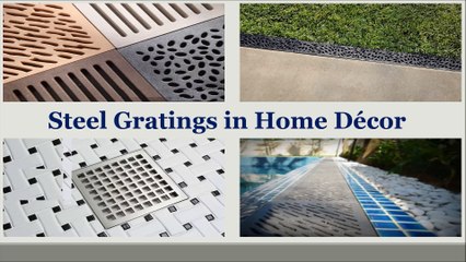 Decorative Steel Gratings for Homes in UAE