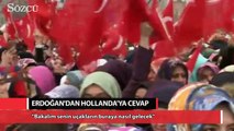 Erdoğan’dan Hollanda’ya tarihi tepki